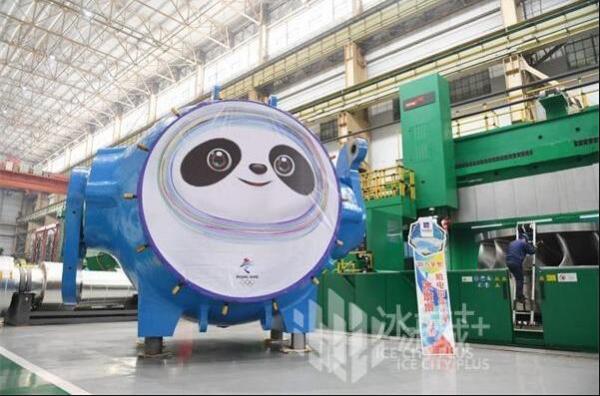 重165噸！哈電版“冰墩墩——豐寧抽水蓄能機組球閥